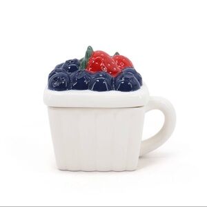 New! Target Bullseye Playground Berry Basket Ceramic Mug with Lid, Spring 2026